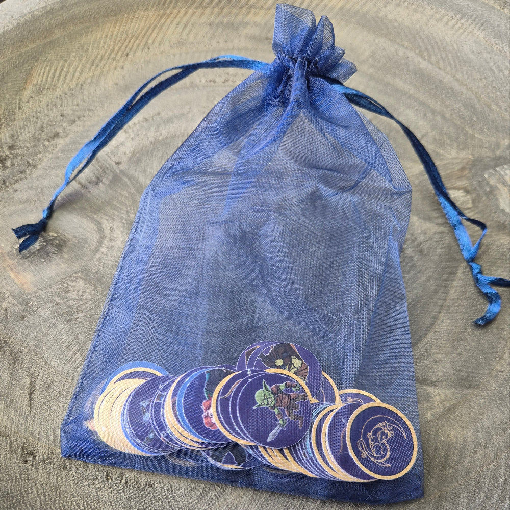 Exclusive reusable character tokens for TTRPG's like DND. An alternative for DND minis. Made from PLA material